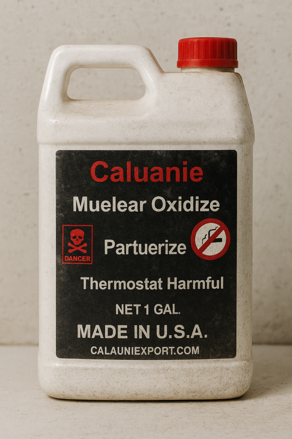 caluanie muelear oxidize